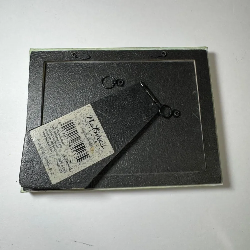 Hallmark Marjolein Bastin Natures Sketchbook Magnetic Photo Frame Green 4x6 NWT